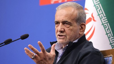 Presiden Iran Masoud Pezeshkian.